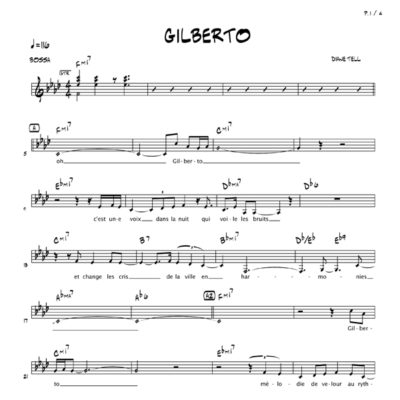 GILBERTO - 4 pages