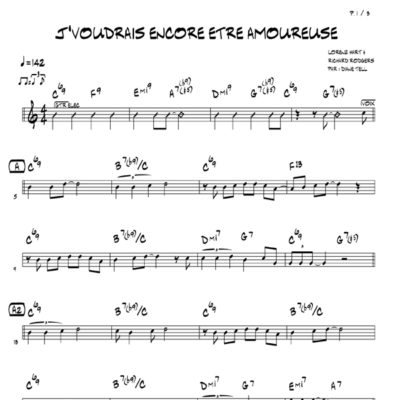 J'VOUDRAIS ENCORE ÊTRE AMOUREUSE