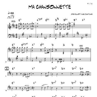 MA CHANSONNETTE